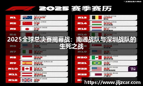 2025全球总决赛揭幕战：南通战队与深圳战队的生死之战